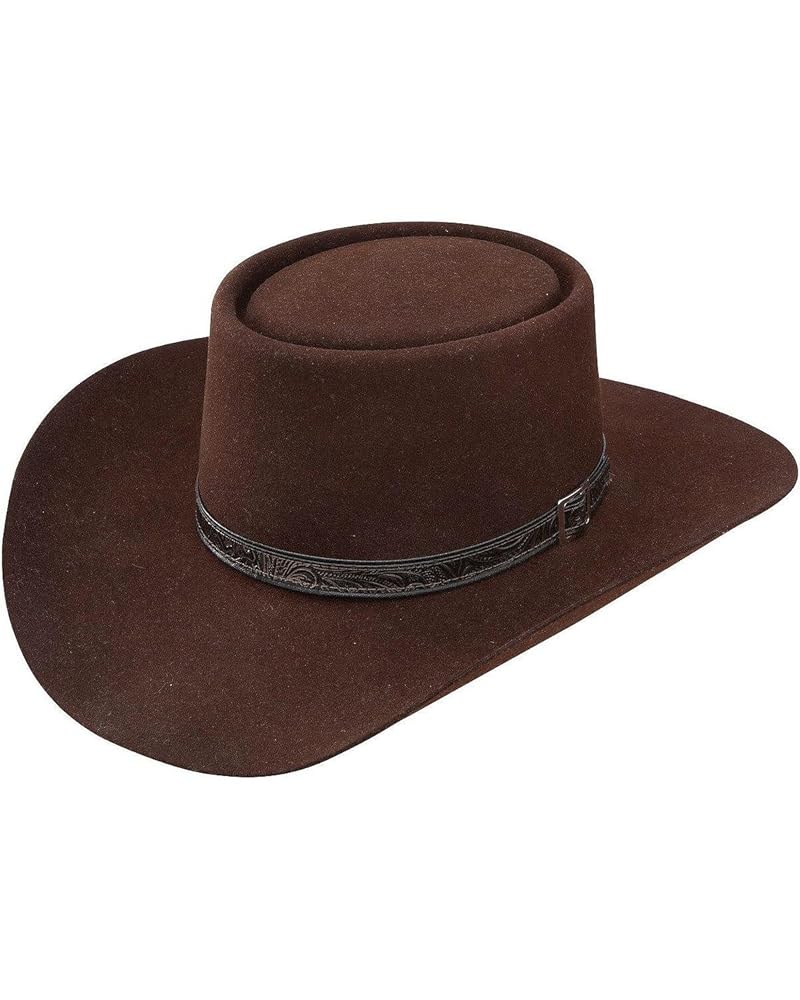 Chocolate Buffalo Felt Revenger by Stetson at Amazon Men's